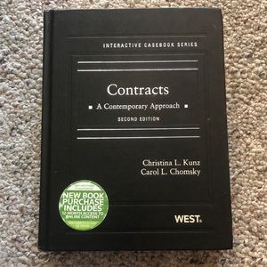 Law School Contracts Textbook